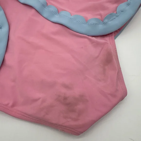 The Beaufort Bonnet Company One Piece Swimsuit 2T Pink Blue - Picture 3 of 5